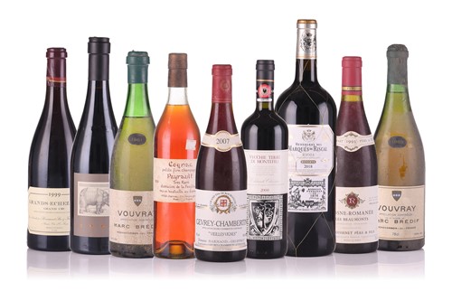 Lot 204 - A group of assorted wines and spirits,...