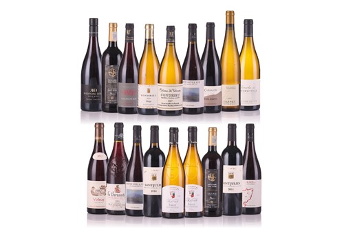 Lot 208 - Eighteen bottles of assorted wine, to include...