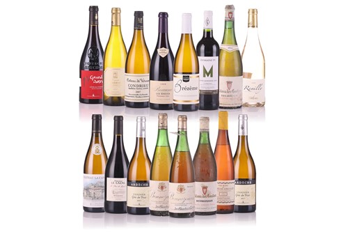 Lot 207 - Sixteen bottles of assorted wine, to include...