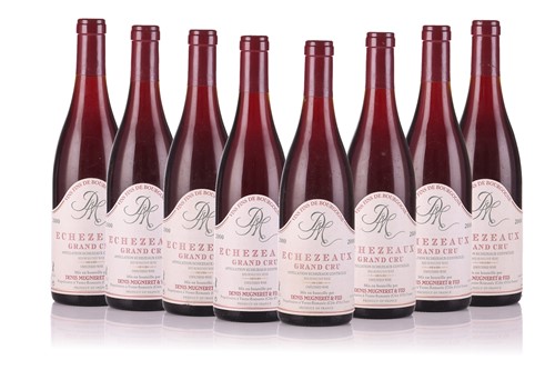 Lot Eight bottles of 2000 Echezeaux Grand Cru...