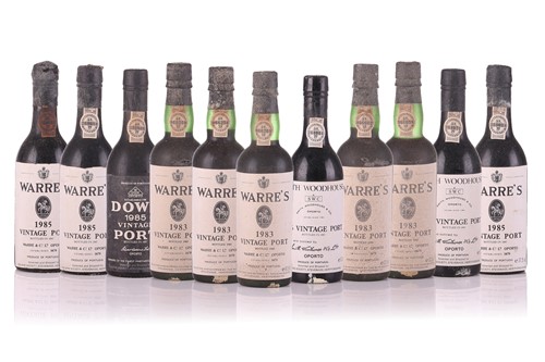 Lot 331 - Eleven half bottles of assorted Vintage Port,...