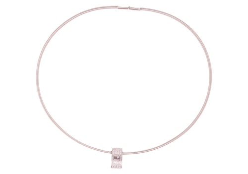 Lot 213 - Chopard - A diamond-set necklace featuring a...