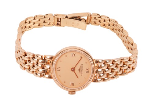 Lot 231 - Longines – 18ct Gold Dress Watch Reference: L6....
