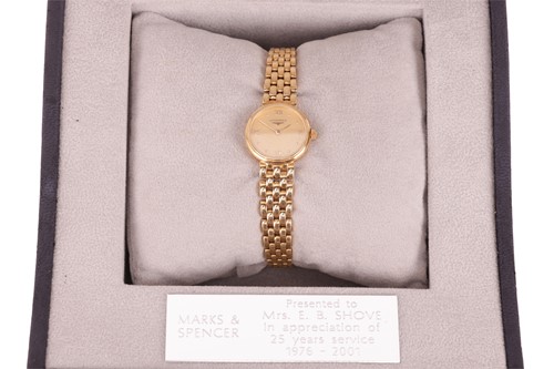 Lot 231 - Longines – 18ct Gold Dress Watch Reference: L6....