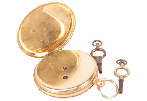 Lot 241 - Badollet Geneve – Open Face Quarter Repeater...