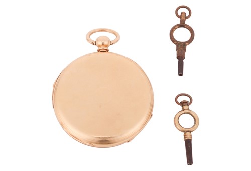 Lot 241 - Badollet Geneve – Open Face Quarter Repeater...
