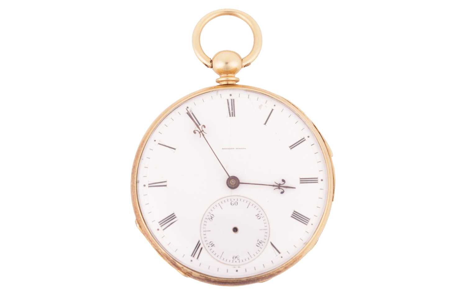 Lot 241 - Badollet Geneve – Open Face Quarter Repeater...