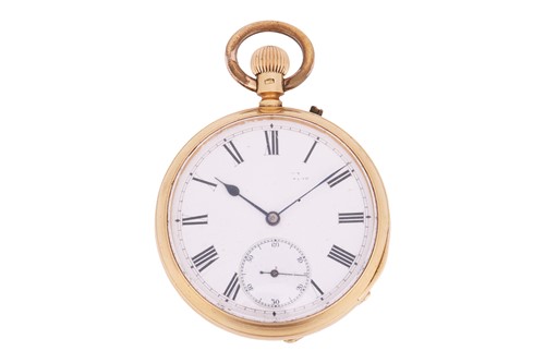 Lot 242 - John Bennett – A ‘K18’ Open Face Pocket Watch...