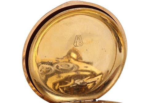 Lot 242 - John Bennett – A ‘K18’ Open Face Pocket Watch...