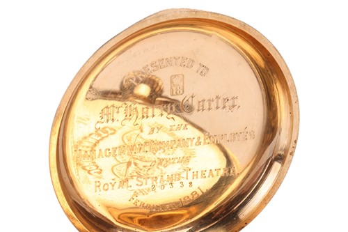 Lot 242 - John Bennett – A ‘K18’ Open Face Pocket Watch...