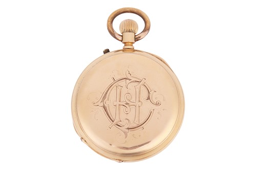 Lot 242 - John Bennett – A ‘K18’ Open Face Pocket Watch...