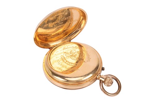 Lot 242 - John Bennett – A ‘K18’ Open Face Pocket Watch...