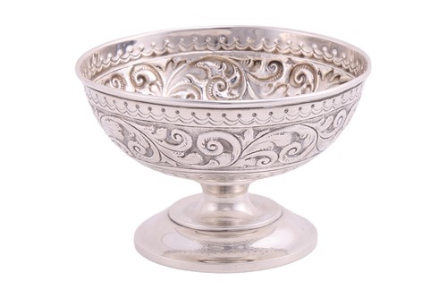 Lot 230 - An Arts & Crafts silver stemmed bowl,...