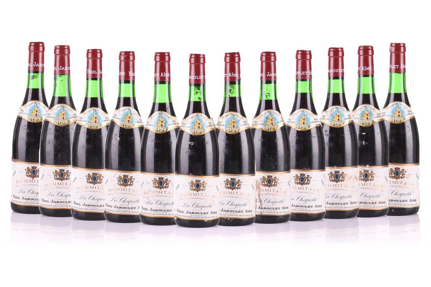 Lot 230 - Twelve bottles of 1985 Hermitage La Chapelle...