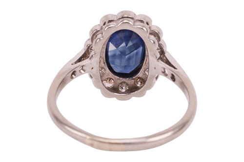 Lot An early 20th century sapphire and diamond...