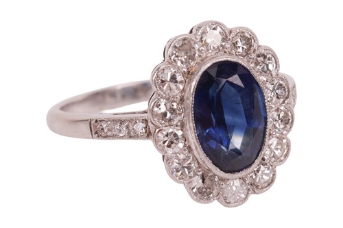 Lot An early 20th century sapphire and diamond...